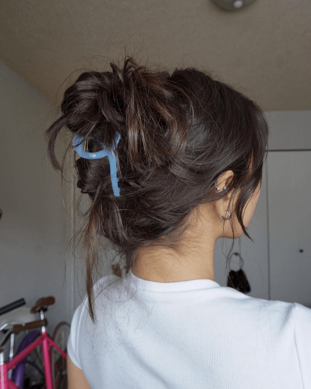kẹp messy bun