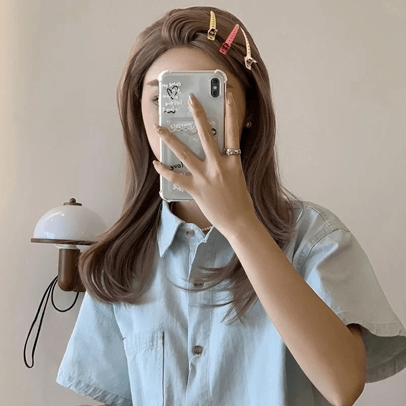 Kẹp tóc mái ngọc trai thanh lịch giúp cố định tóc mái và tạo điểm nhấn nữ tính 5